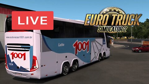 Live - Euro Truck Simulator 2 - Mapa EAA - Viajando pela América do Sul - ep 2.