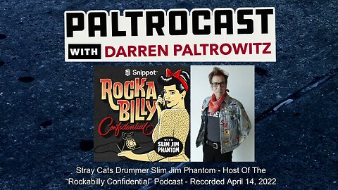 The Stray Cats' Slim Jim Phantom interview with Darren Paltrowitz