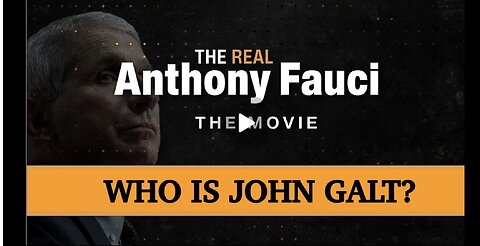 THE REAL ANTHONY FAUCI- THE MOVIE. TY JGANON, SGANON