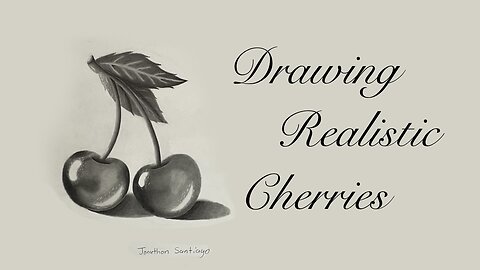 Drawing Realistic Cherries