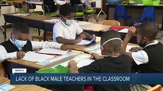 Several predominantly Black local school districts significantly lack Black male educators