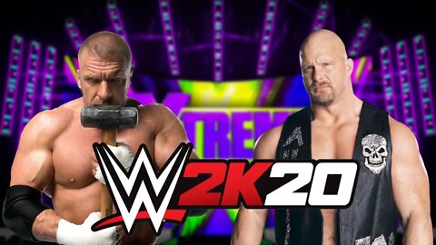 Triple H Vs. Steve Austin - WWE Extreme Rules! - WWE 2K20 Gameplay - PC