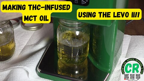 Make THC-Infused MCT Oil using the Levo II Automatic Infuser!