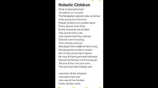 Where Earth Meets Sky (Robotic Children)