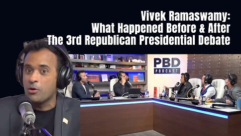 Vivek Ramaswamy: What Happened Before & After The 3rd Republican Presidential Debate
