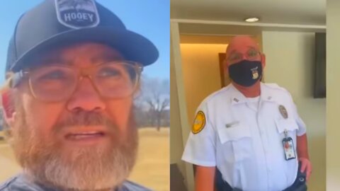 Actor Ricky Schroder Takes On Security Guard Over Masks