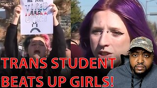 Trans Male Student CHARGED For Beating Up Two Female High School Students In Girls Bathroom!