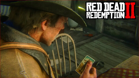 Arthur gets drunk, breaks into a shack, starts singing and then steals a trading card