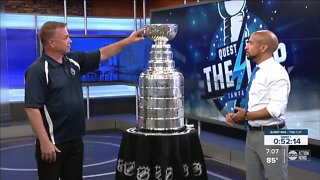 QUEST FOR THE CUP Stanley Cup Keeper gives history, inside look at how teams celebrate