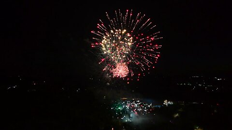 Fireworks show finale Monett, Mo.