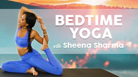 Bedtime Yin Yoga for Relaxation & Pain Relief, Intermediate Level Class, 30 Minutes, Gentle Stretch