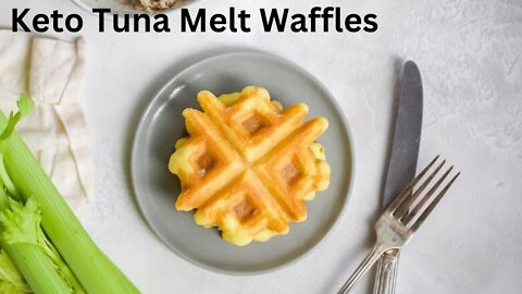 How To Make Keto Tuna Melt Waffles
