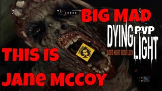 Jane McCoy Vs. Lorespade In A Zombie Vs. Human Dying Light PvP Session Bum fight