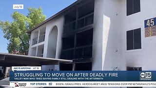 Neighbors try saving mother and child from deadly apartment fire