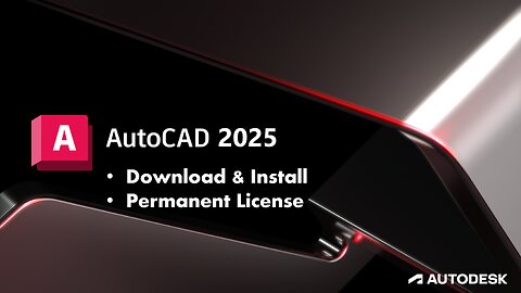 How to Install AutoCAD 2023 - AutoCAD 2025 (x64-bit) | Patch