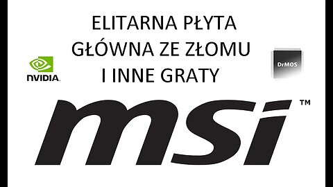 DrMos i E8400 - Elitarna MB na złomie - płyta główna PREMIUM od MSI - Ideał na OVERCLOCKING