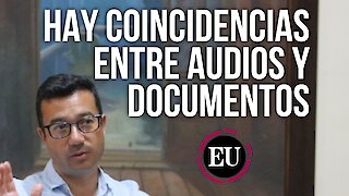 El vicecontralor habla de las coincidencias entre audios y documentos