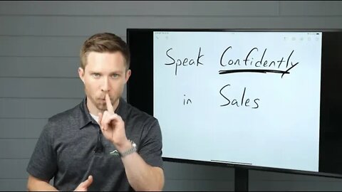 How to Speak Confidently in Sales (even if you don't feel confident yet)