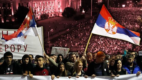 The People Win As Serbians Force Government to Scrap Curfew - #NewWorldNextWeek