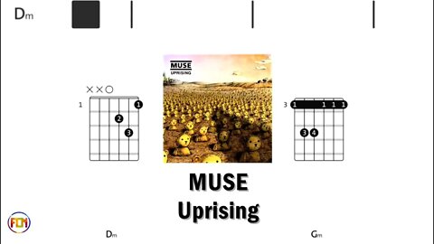 MUSE Uprising - (Chords & Lyrics like a Karaoke) HD