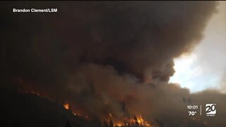 Michigan Wildfire sparked by campfire