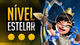 BOLA DE NEVE NÍVEL ESTELAR #shorts #clashroyal #clash #clashroyale #royale