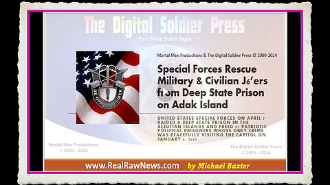 Special Forces Rescue Military and Civilian J6ers from Deep State Prison
