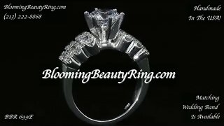 BBR-699E 1 0 ctw Handmade In The USA Diamond Engagement Ring
