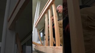 DIY Handrail with Dad #shorts
