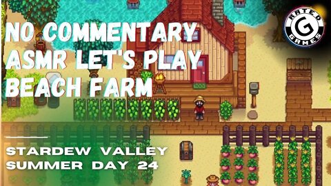 Stardew Valley No Commentary - Family Friendly Lets Play on Nintendo Switch - Summer Day 24