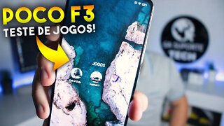 POCO F3 - Teste de JOGOS! COD Mobile, Asphalt 9 e Free Fire será que roda liso?