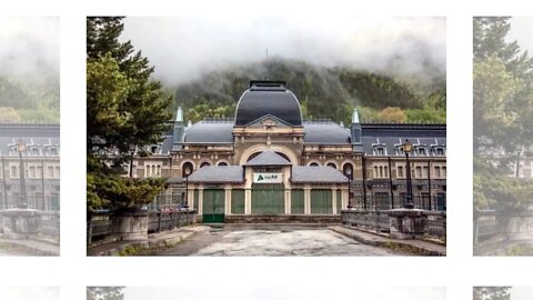 Estación abandonada de Canfranc, Huesca España