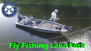 Lake Fork Bass Fishing - Fly Fishing for Bass