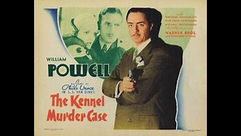 KENNEL MURDER CASE (1933) - colorized