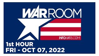 WAR ROOM [1 of 3] Friday 10/7/22 • News, Reports & Analysis • Infowars