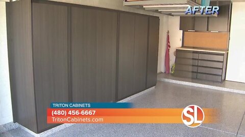 Need help organizing? Call Triton Garage Cabinets and Closet Systems to declutter your garage and your life
