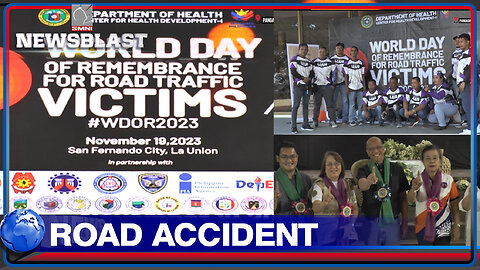 Road accident, pasok sa top 10 cause of morbidity and morality sa Region 1