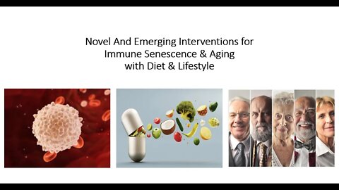 Immune Senescence & Aging - Natural & Alternative Treatment & Prevention