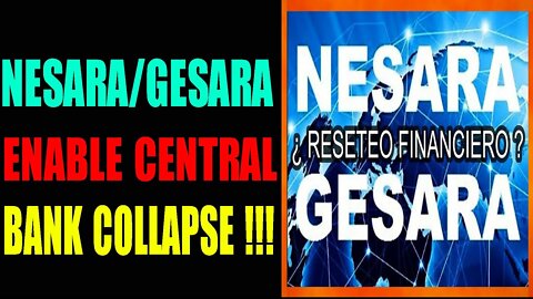 NATIONAL EMERGENCY ANNOUNCEMENT NESARA/GESARA ENABLE CENTRAL BANK COLLAPSE.