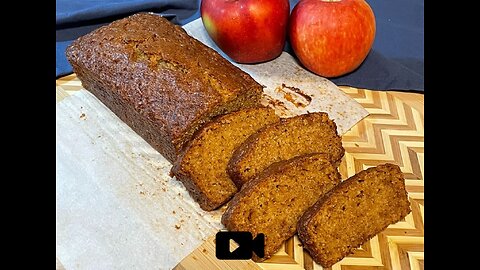 Moist Apple Bread Recipe / Κέικ Μήλου