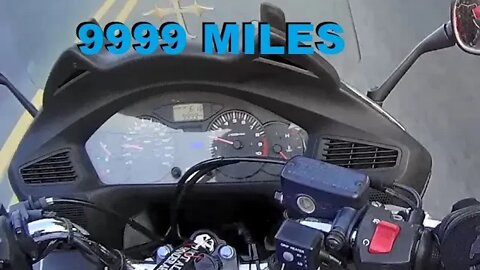 9999 miles on Honda NT700V motorcycle, and mini one year review.