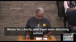 Woke Liberal Releases A Barrage Of Hate And Lies Towards Moms For Liberty School Board Shuts It Down