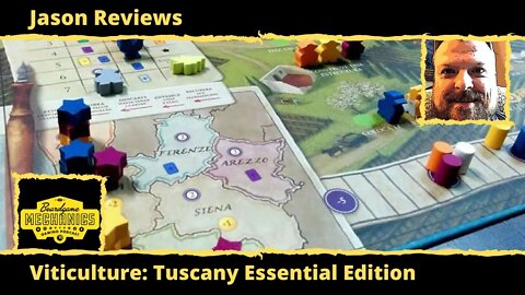 Jason's Board Game Diagnostics of Viticulture: Tuscany Essential Edition