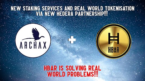 New Staking Services And Real World Tokenisation Via Hedera Partnership!!!