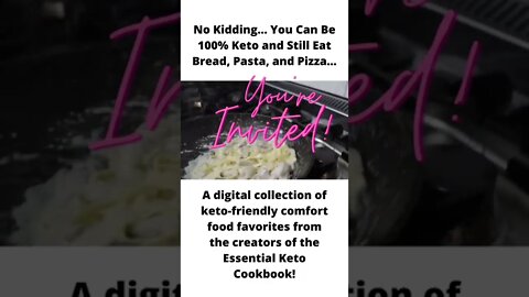 The Keto Bread Pasta Pizza Collection /Our Brand New Collection of Keto Favorites