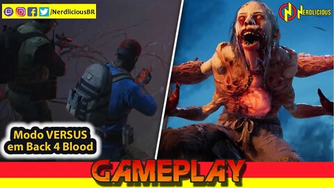 🎮 GAMEPLAY! Jogando e Ganhando no Modo Versus de BACK 4 BLOOD no PS4!