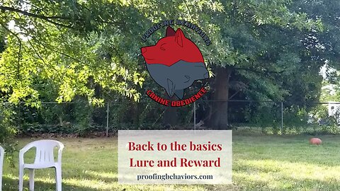 Back to the basics Lure and Reward part 1