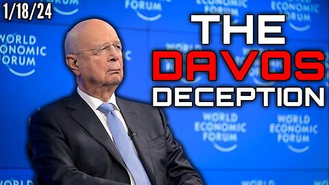 GLOBALISTS IN DAVOS SUMMON DEMONIC FORCES TO PICK THE NEXT CRISIS TO BE USED FOR ENSLAVING HUMANITY?