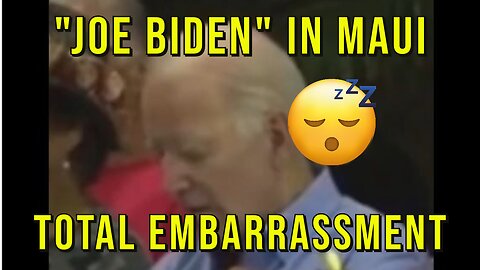 Beijing Biden Embarrasses Himself & The United States With His Trip To Maui