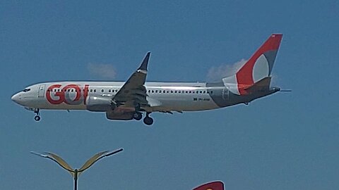 Boeing 737 MAX 8 PR-XMB vindo de Brasília para Manaus